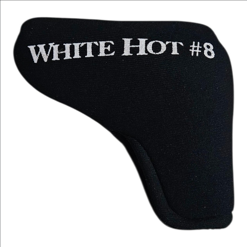 Odyssey White Hot #8 Blade Putter Headcover Black Red White Golf Club Cover - Picture 3 of 4